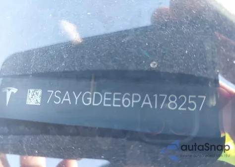 2023 Tesla Model Y Awd/Long Range Dual Motor All-Wheel Drive from USA, damaged, VIN 7SAYGDEE6PA178257